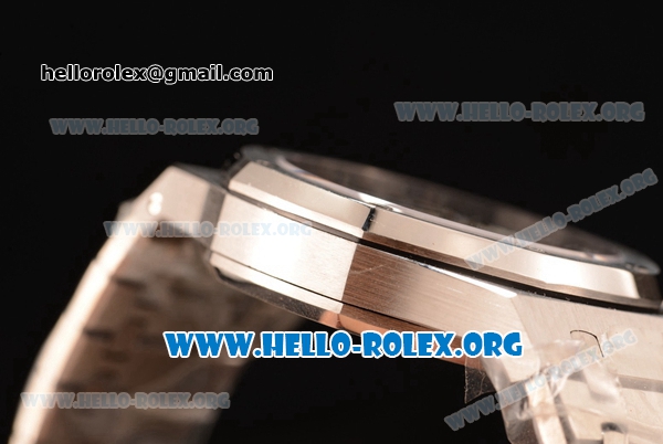 Audemars Piguet Royal Oak Chronograph Miyota OS20 Quartz Steel Case with White Dial and Steel Bracelet - Click Image to Close